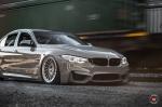 BMW M3 Sedan on Vossen Wheels (LC-106T) 2017 года